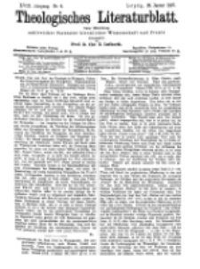 Theologisches Literaturblatt, 29. Januar 1897, Nr 4.