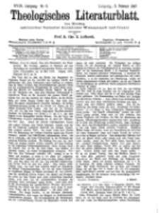Theologisches Literaturblatt, 5. Februar 1897, Nr 5.