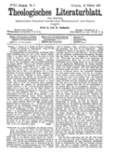 Theologisches Literaturblatt, 19. Februar 1897, Nr 7.