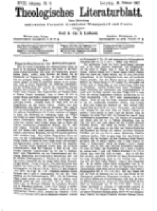 Theologisches Literaturblatt, 26. Februar 1897, Nr 8.