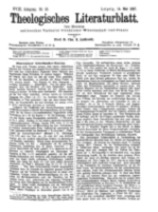 Theologisches Literaturblatt, 14. Mai 1897, Nr 19.