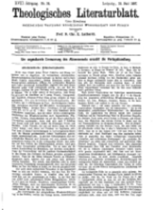 Theologisches Literaturblatt, 18. Juni 1897, Nr 24.