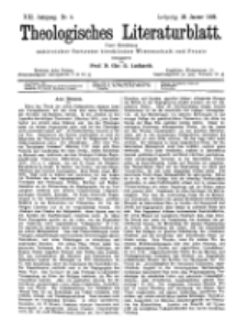 Theologisches Literaturblatt, 28. Januar 1898, Nr 4.
