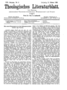 Theologisches Literaturblatt, 11. Februar 1898, Nr 6.