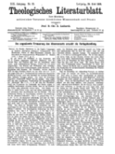 Theologisches Literaturblatt, 24. Juni 1898, Nr 25.