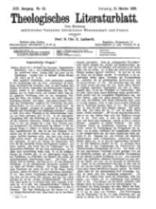 Theologisches Literaturblatt, 21. Oktober 1898, Nr 42.