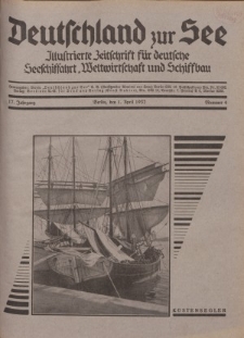 Deutschland zur See, 17. Jg. 1. April 1932, Nummer 4.