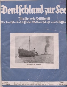 Deutschland zur See, 14. Jg. Februar 1929, Heft 2.