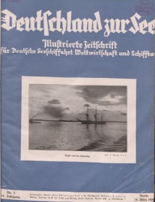 Deutschland zur See, 14. Jg. März 1929, Heft 3.