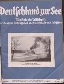 Deutschland zur See, 14. Jg. April 1929, Heft 4.