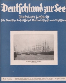 Deutschland zur See, 13. Jg. Februar 1928, Heft 2.