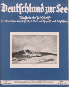 Deutschland zur See, 13. Jg. April 1928, Heft 4.