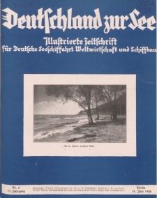Deutschland zur See, 13. Jg. Juni 1928, Heft 6.