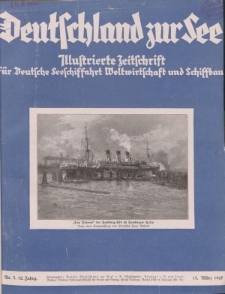 Deutschland zur See, 12. Jg. März 1927, Heft 3.