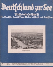 Deutschland zur See, 12. Jg. Oktober 1927, Heft 10.