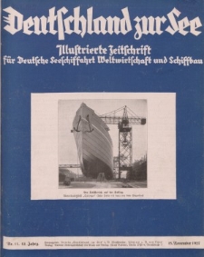 Deutschland zur See, 12. Jg. November 1927, Heft 11.