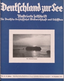 Deutschland zur See, 12. Jg. Dezember 1927, Heft 12.