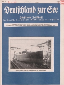 Deutschland zur See, 10. Jg. April 1925, Heft 4.
