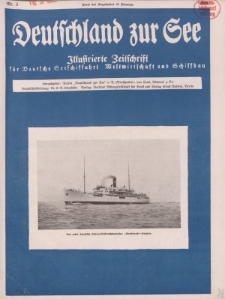 Deutschland zur See, 10. Jg. Mai 1925, Heft 5.