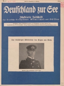 Deutschland zur See, 10. Jg. Juni 1925, Heft 6.