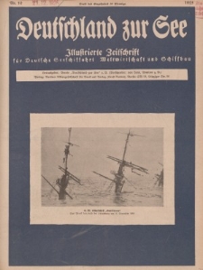 Deutschland zur See, 10. Jg. Dezember 1925, Heft 12.