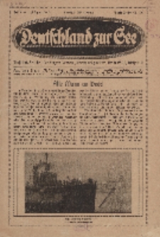 Deutschland zur See, 4. Jg. 1919, Heft 9.