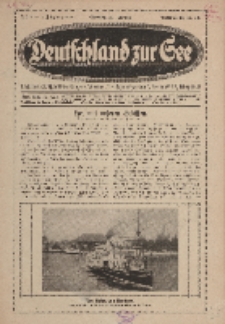 Deutschland zur See, 4. Jg. 1919, Heft 10.