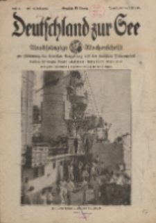 Deutschland zur See, 2. Jg. 1917, Heft 25.
