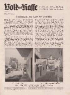 Volk und Rasse, 16. Jg. Juli/ August 1941, Heft 7/ 8.