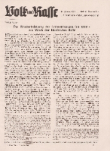 Volk und Rasse, 16. Jg. November 1941, Heft 11.