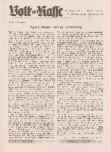 Volk und Rasse, 17. Jg. Februar 1942, Heft 2.