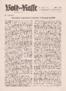 Volk und Rasse, 17. Jg. Mai 1942, Heft 5.