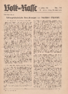 Volk und Rasse, 17. Jg. Juli 1942, Heft 7.