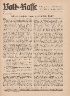 Volk und Rasse, 17. Jg. September 1942, Heft 9.