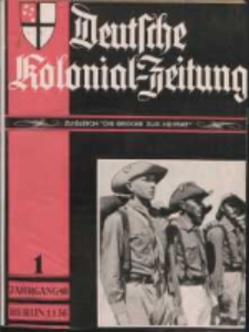 Deutsche Kolonial-Zeitung, 48. Jg. 1. Januar 1936, Heft 1.