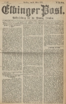 Elbinger Post, Nr. 57, Dienstag 9 März 1875, 2 Jh