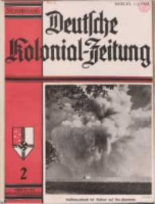Deutsche Kolonialzeitung, 50. Jg. 1. Februar 1938, Heft 2.
