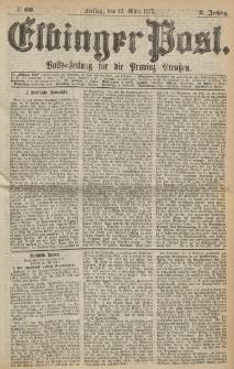 Elbinger Post, Nr. 60, Freitag 12 März 1875, 2 Jh