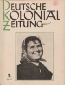 Deutsche Kolonialzeitung, 53. Jg. 1. März 1941, Heft 3.