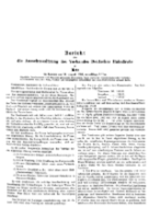 Bericht über die Ausschusssitzung des Verbandes Deutscher Bahnärzte Lyceum am 10. August 1904