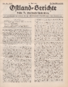 Ostland-Berichte. Reihe B. Wirtschafts-Nachrichten, 15. Juni 1934, Nr 16/ 17.
