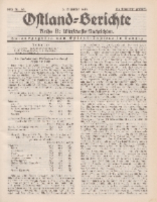 Ostland-Berichte. Reihe B. Wirtschafts-Nachrichten, 5. Dezember 1934, Nr 30.