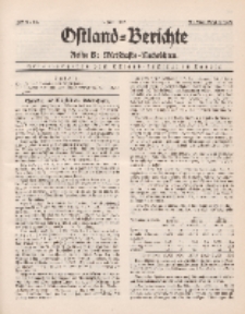 Ostland-Berichte. Reihe B. Wirtschafts-Nachrichten, 1. Juni 1935, Nr 10.
