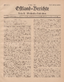 Ostland-Berichte. Reihe B. Wirtschafts-Nachrichten, 1. August 1935, Nr 14.