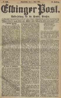 Elbinger Post, Nr. 128, Sonnabend 5 Juni 1875, 2 Jh