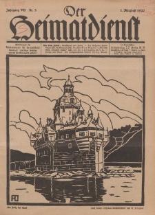 Der Heimatdienst : Mitteilungen der Reichszentrale für Heimatdienst, 7. Jahrgang, 1. Märzheft 1927, Nr 5.