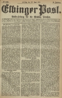 Elbinger Post, Nr. 139, Freitag 18 Juni 1875, 2 Jh