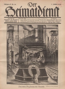 Der Heimatdienst : Mitteilungen der Reichszentrale für Heimatdienst, 10. Jahrgang, 2. Juliheft 1930, Nr 14.