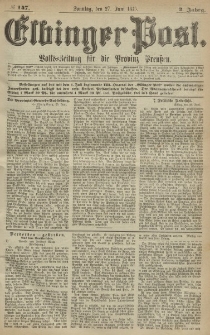 Elbinger Post, Nr. 147, Sonntag 27 Juni 1875, 2 Jh