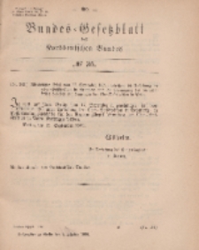 Bundes-Gesetzblatt des Norddeutschen Bundes, 1869, Nr 35.